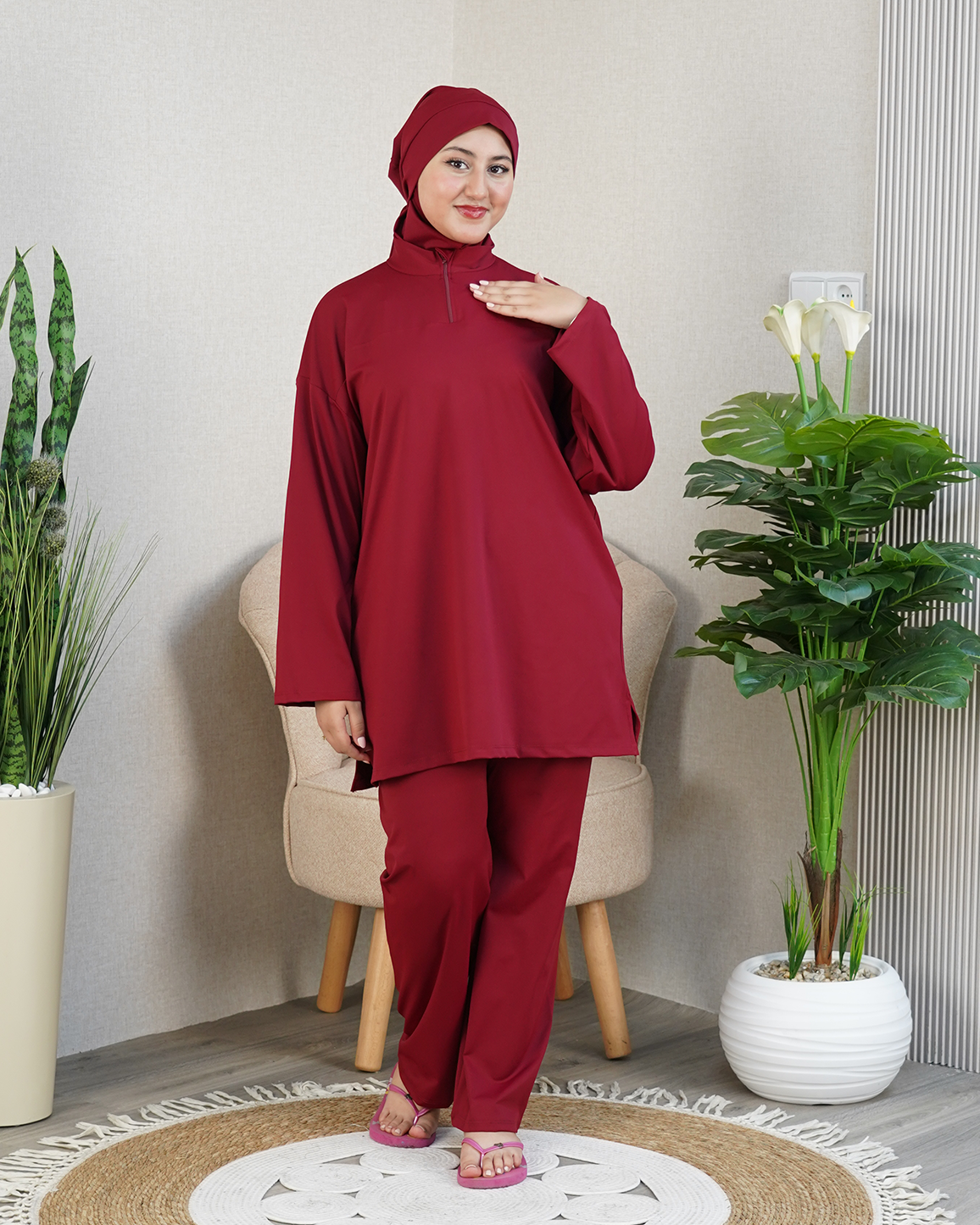 Burkini Lina Coupe Fluide
