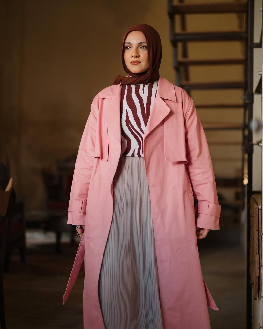 Sandy Trench coat