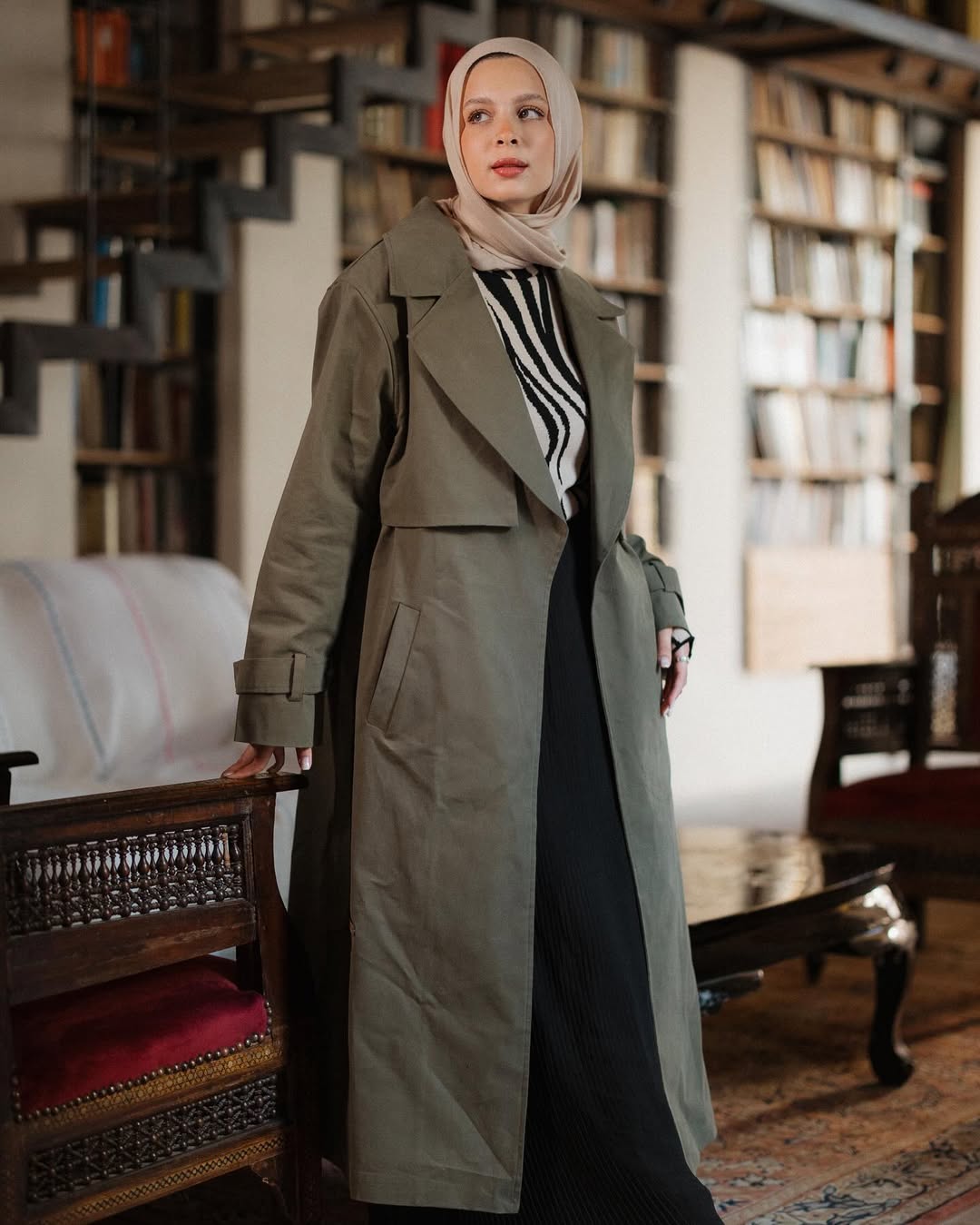 Sandy Trench coat